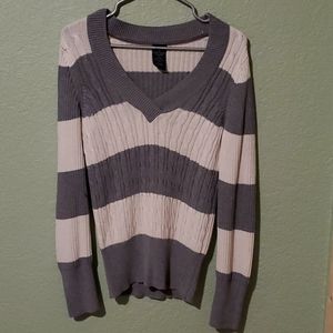 Faded Glory Striped Sweater